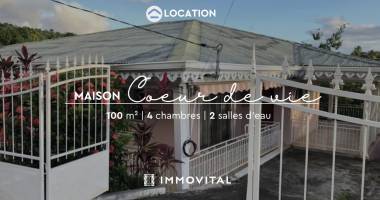 jolie villa meublée t5, sur les hauteurs de vieux-habitants