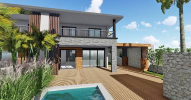 belle villa grand bois saint pierre avec piscine et vue mer