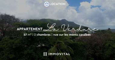 confort et praticité : appartement lumineux face aux monts caraïbes