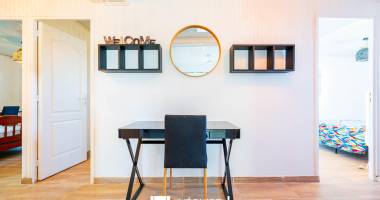 6 pièces 115 m2 a vendre appartement type t5, 4 chambres, endroit calme et verdoyant et vue panoramique mer mo